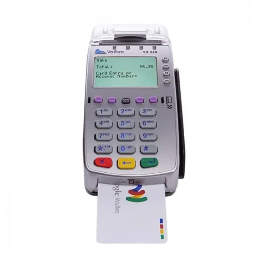 POS-терминал Verifone VX520 DIAL/Ethernet/CTLS (DEC) (NEW)